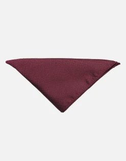 Paisley Pocket Square in Light Blue