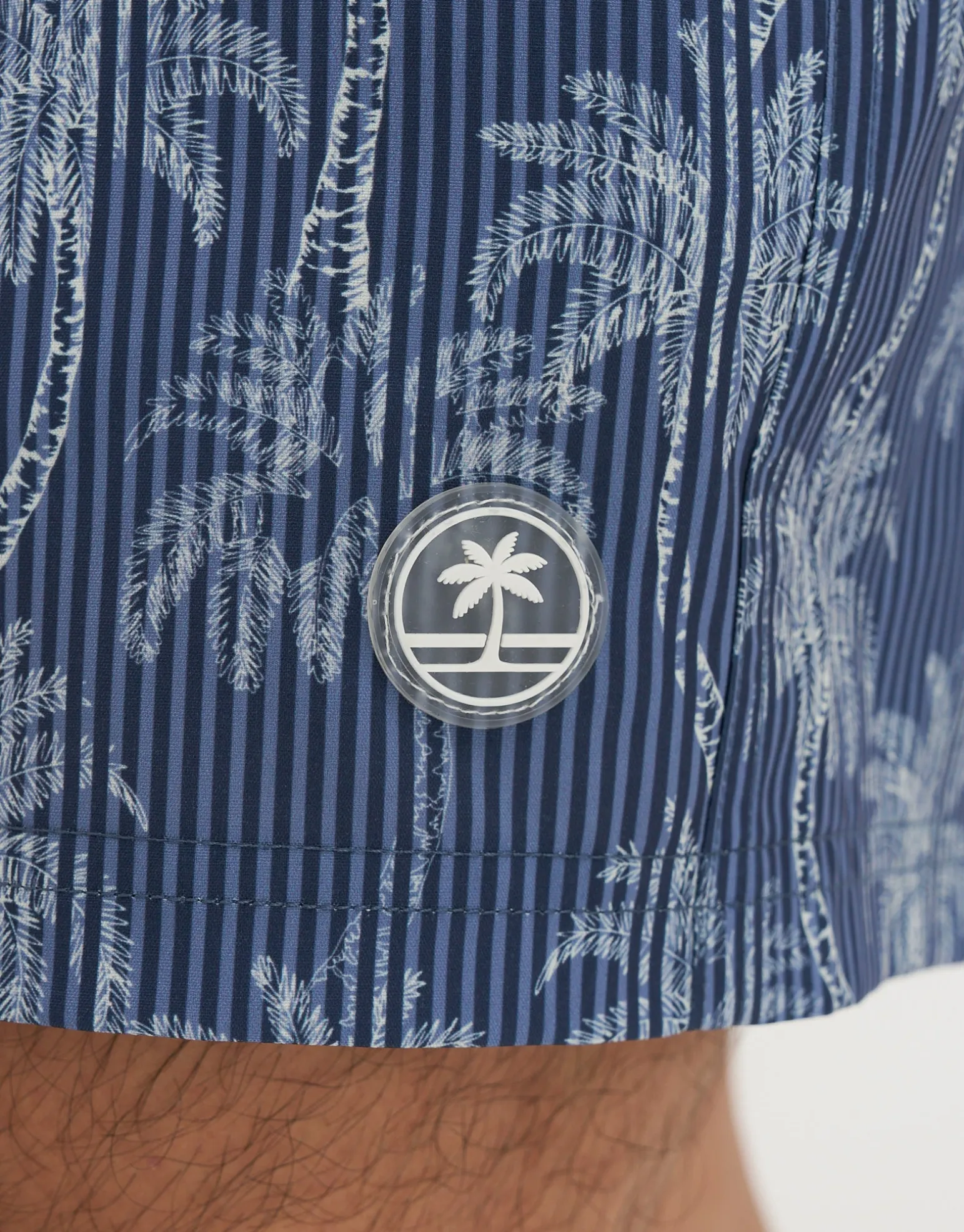Palms Swim Shorts in Blue