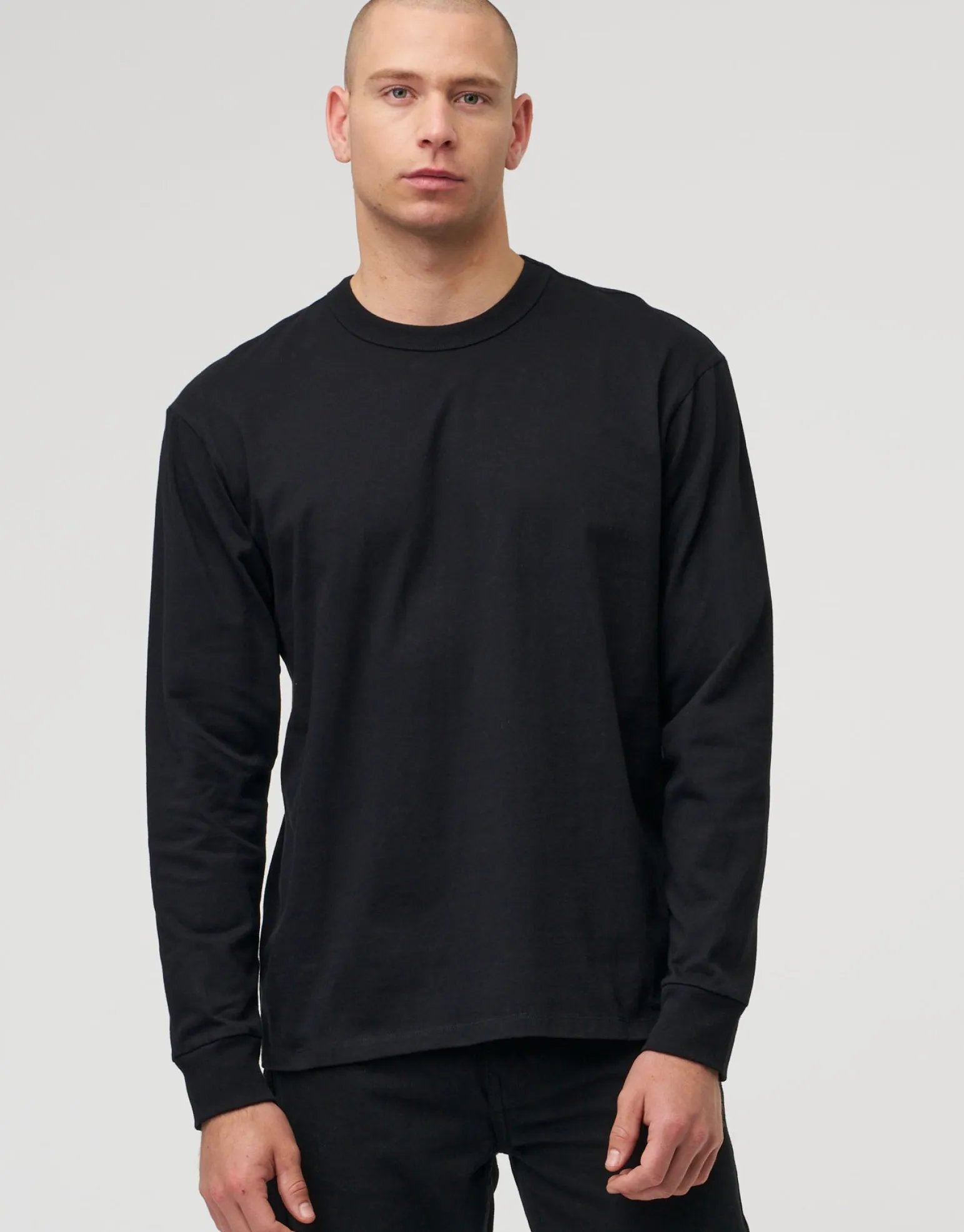 Perfect Long Sleeve T Shirt in Blue