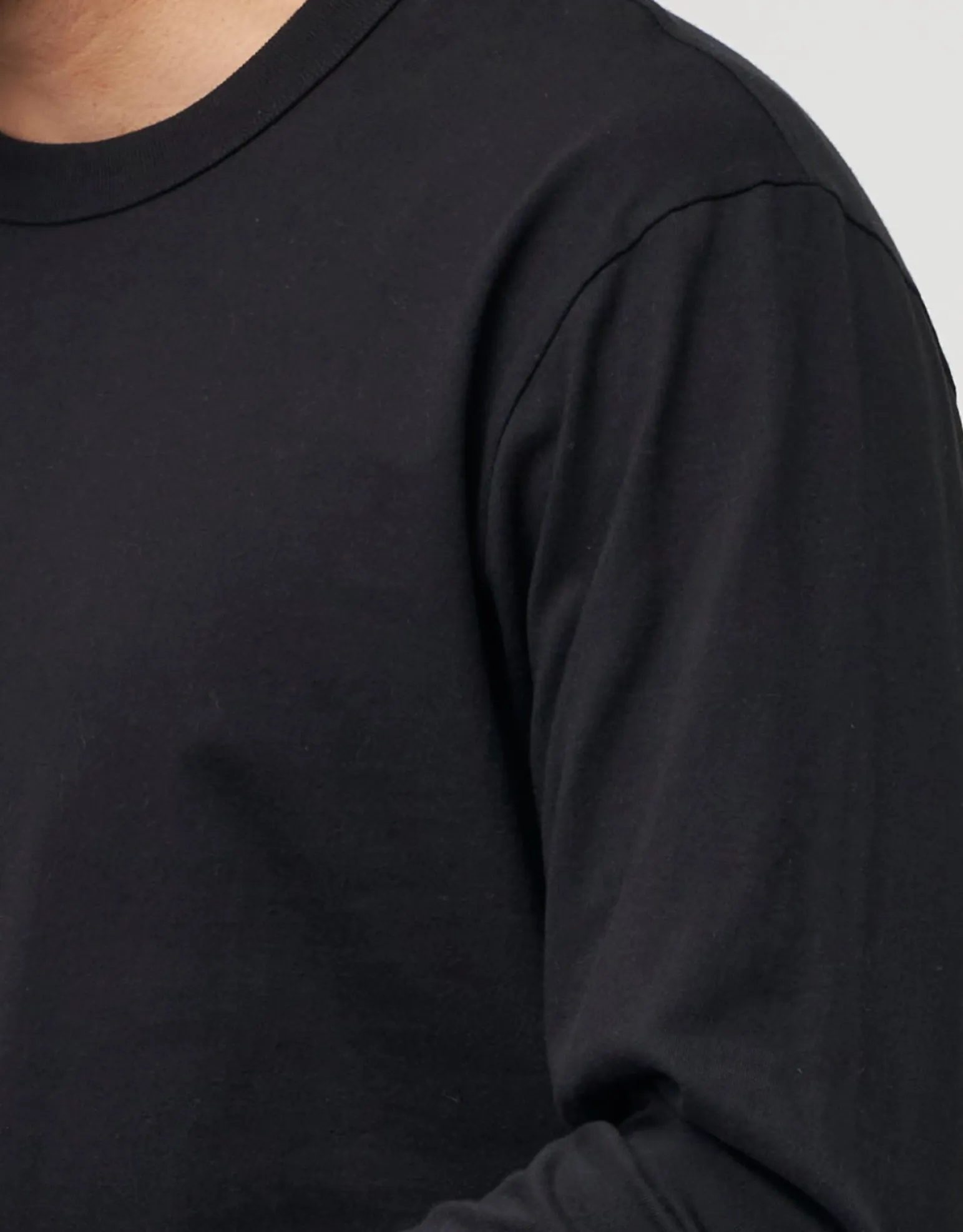 Perfect Long Sleeve T Shirt in Blue