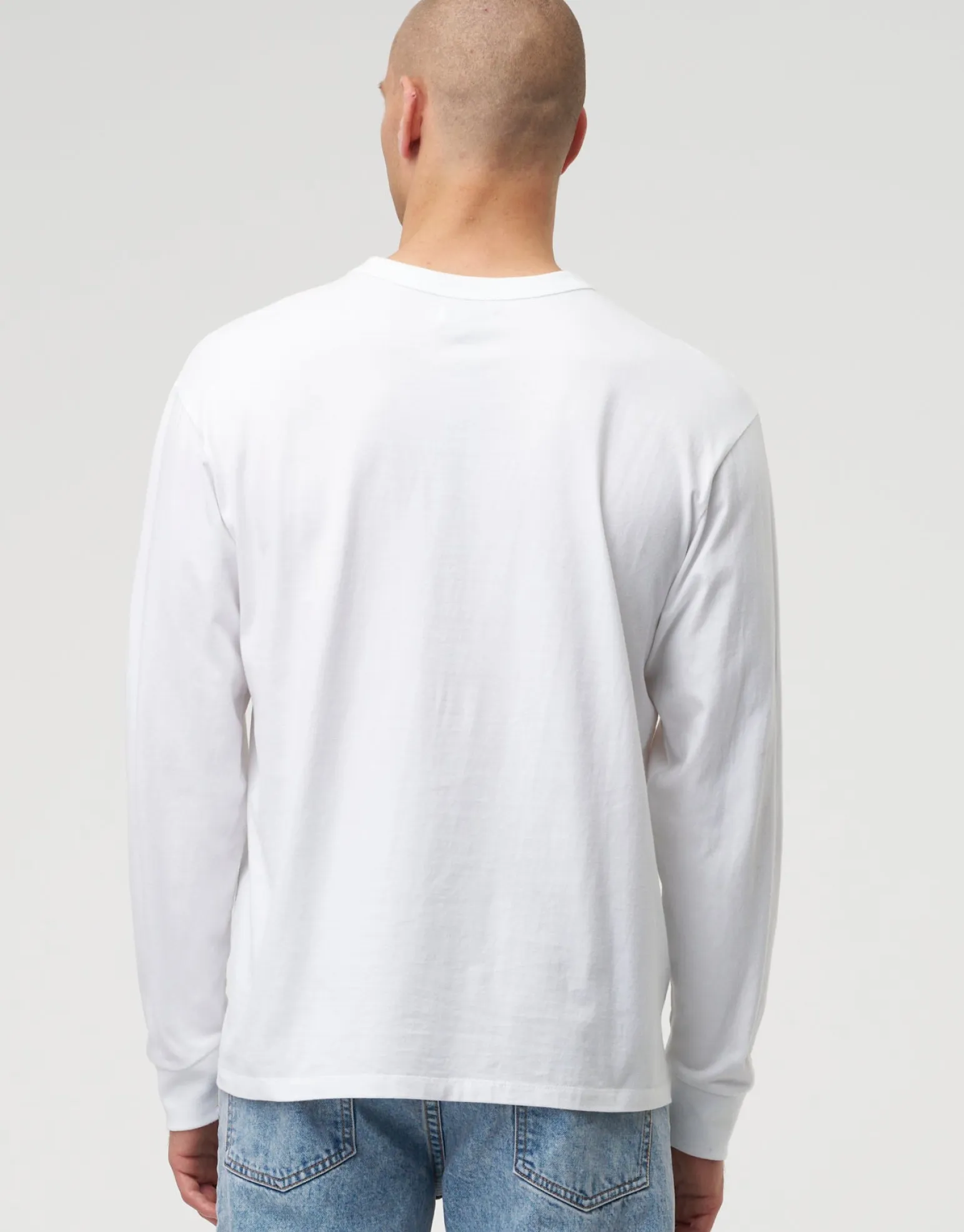 Perfect Long Sleeve T Shirt in Blue
