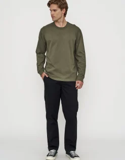 Perfect Long Sleeve T Shirt in Black