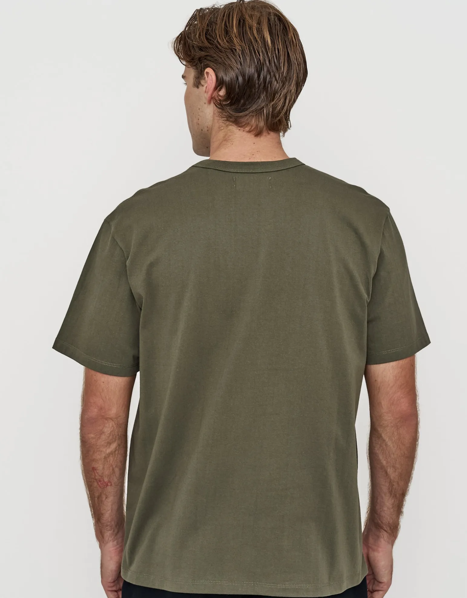 Perfect Relaxed Fit T Shirt in Solid Black