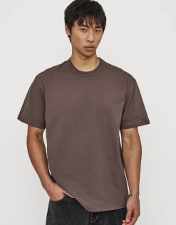 Perfect Relaxed Fit T Shirt in Solid Black