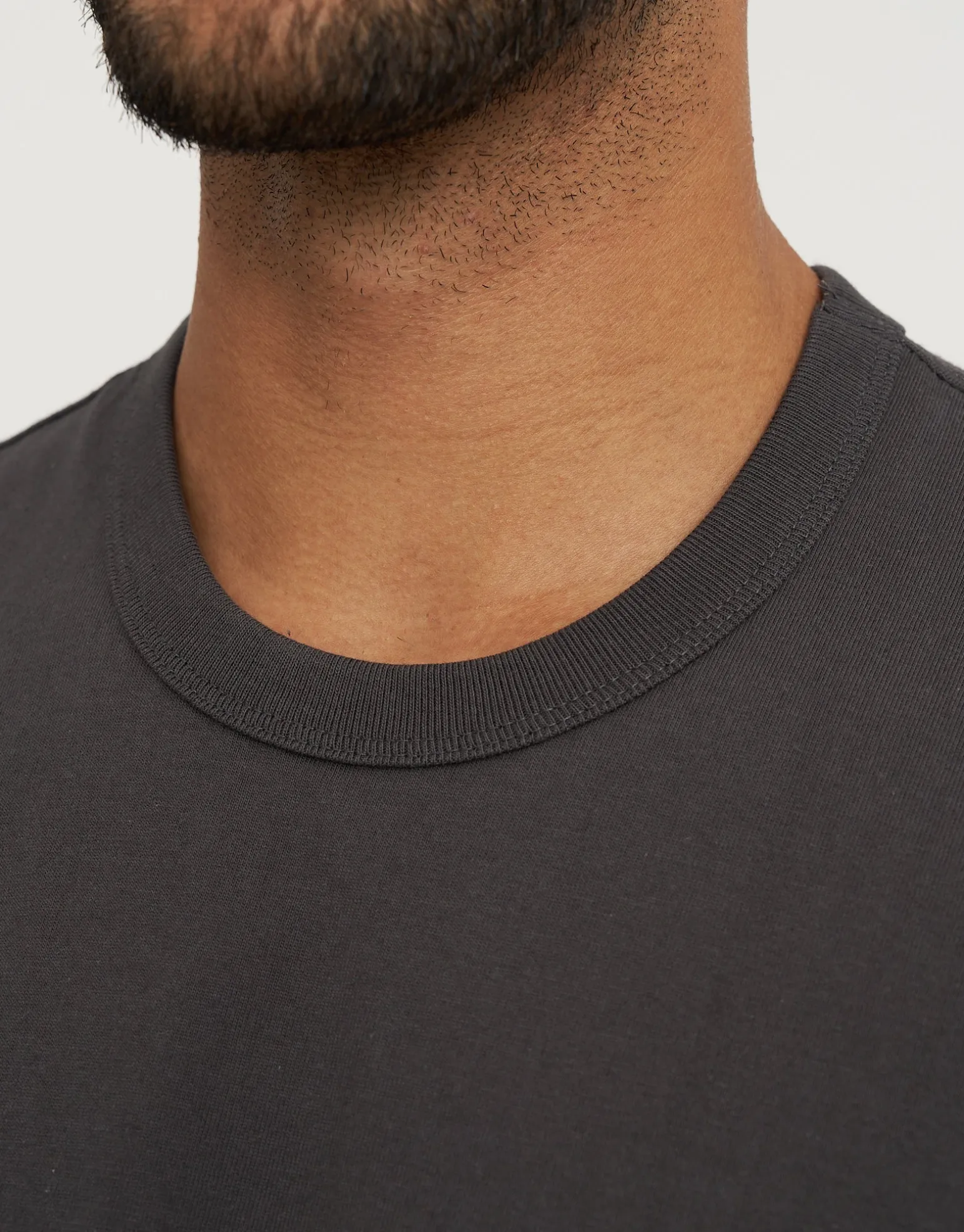 Perfect Relaxed Fit T Shirt in Solid Black