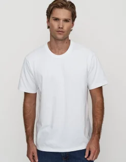Perfect Relaxed Fit T Shirt in Solid Black