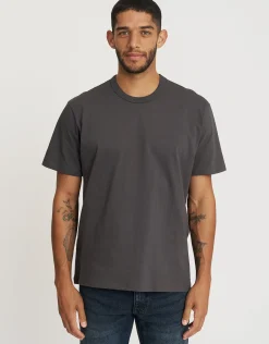 Perfect Relaxed Fit T Shirt in Solid Black