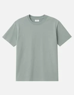 Perfect Relaxed Fit T Shirt in Olive Green