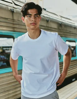 Perfect Relaxed Fit T Shirt in Cloud