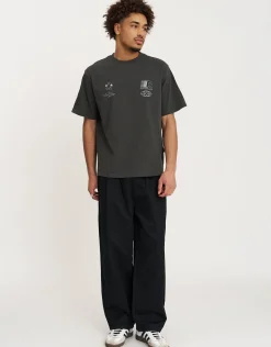 Performance Racer Tee in Pewter Grey