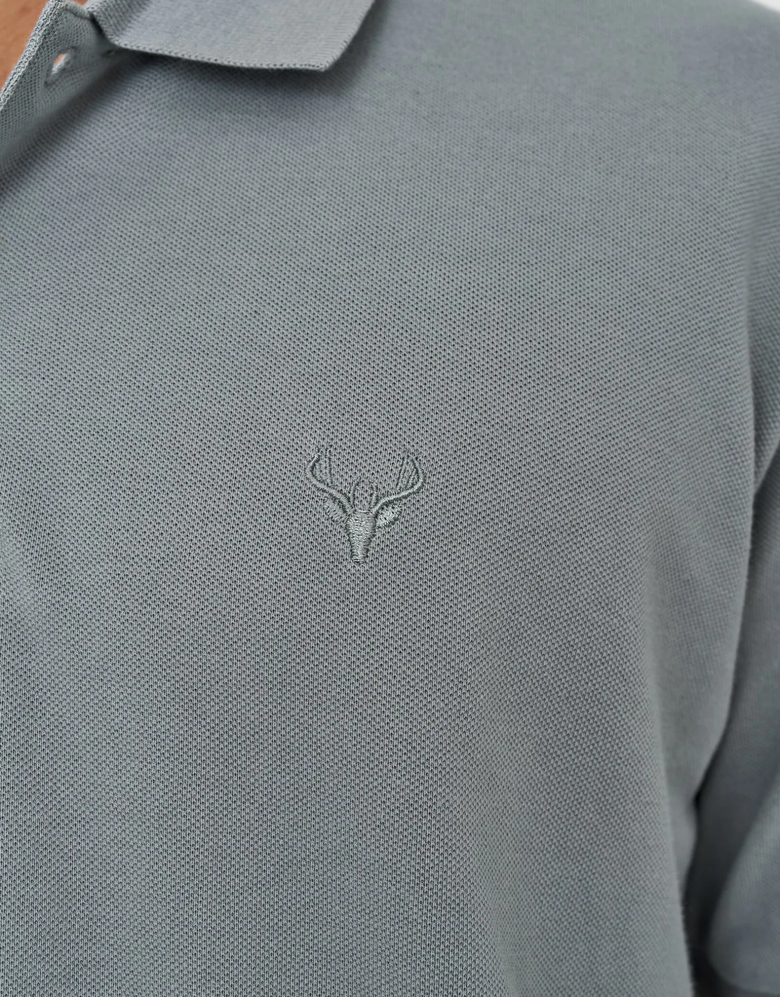 Pique Short Sleeve Polo in Black