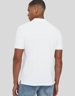 Pique Short Sleeve Polo in Midnight Blue
