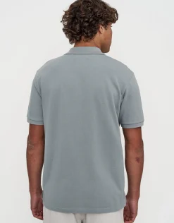 Pique Short Sleeve Polo in White