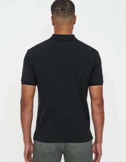 Pique Short Sleeve Polo in White