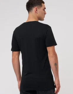 Plain Slim Fit T Shirt in Chocolate