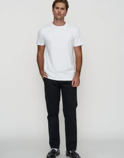 Plain Slim Fit T Shirt in Majolica Blue