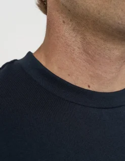 Plain Slim Fit T Shirt in Steel Grey