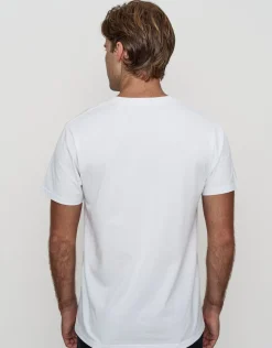 Plain Slim Fit T Shirt in White
