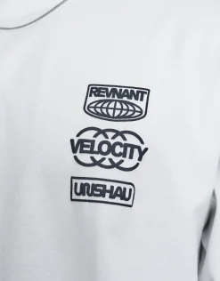 Redstar Car Relaxed Fit T Shirt in Blanc
