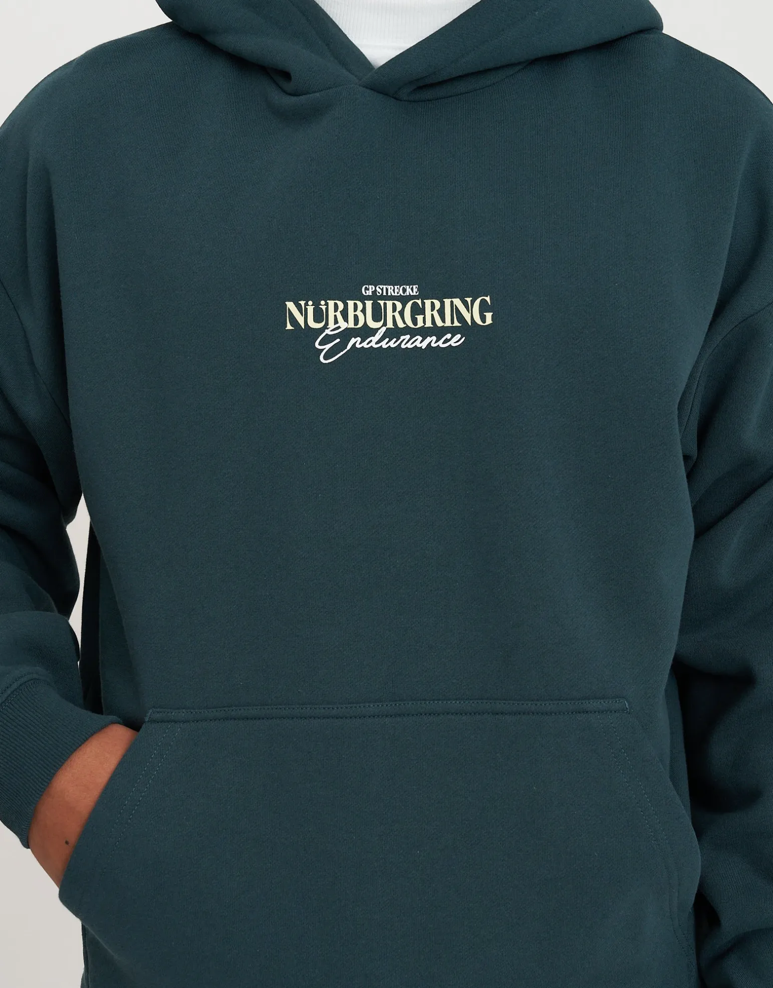 Redstar Racer Oversized Hoodie in Black