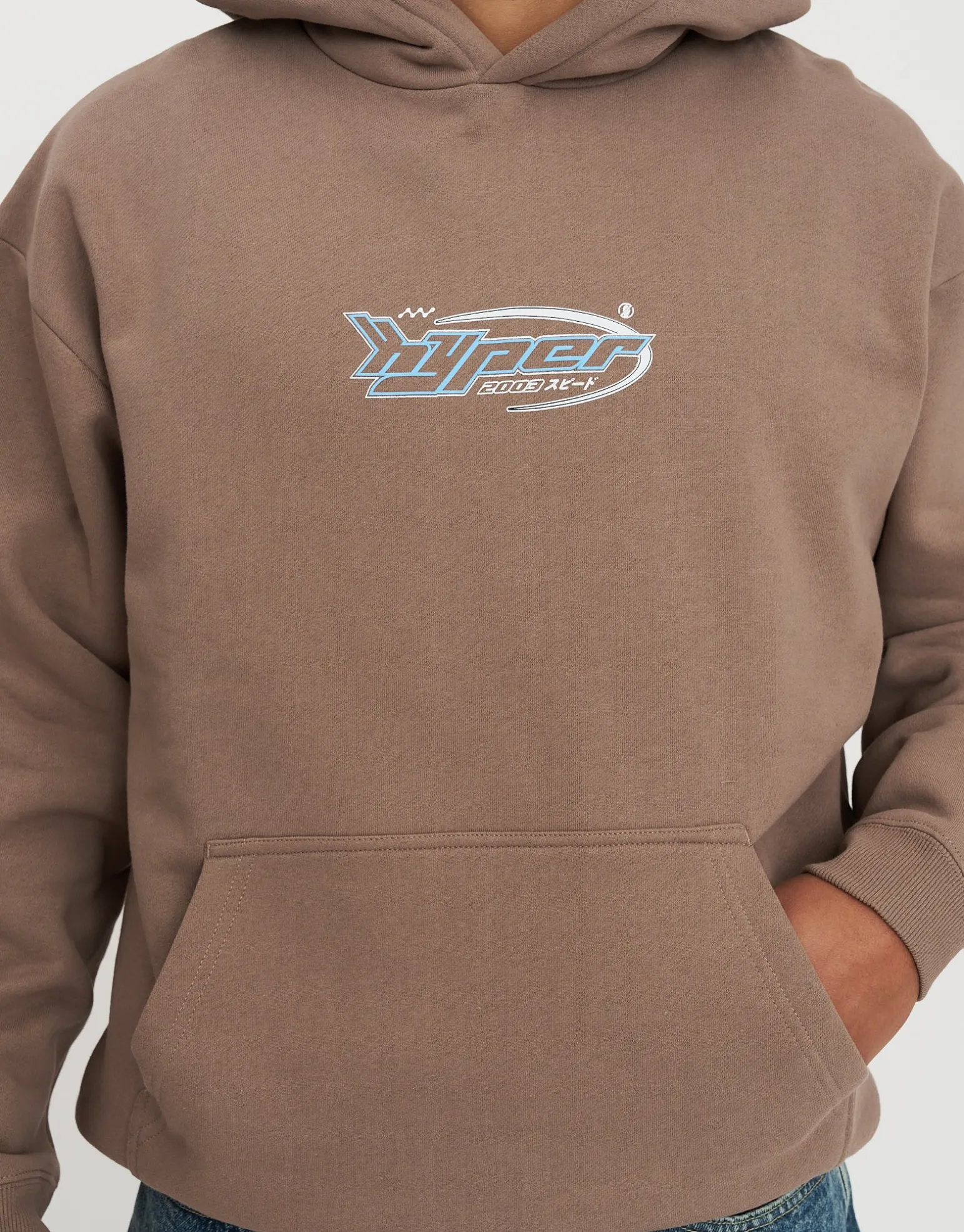 Redstar Racer Oversized Hoodie in Black