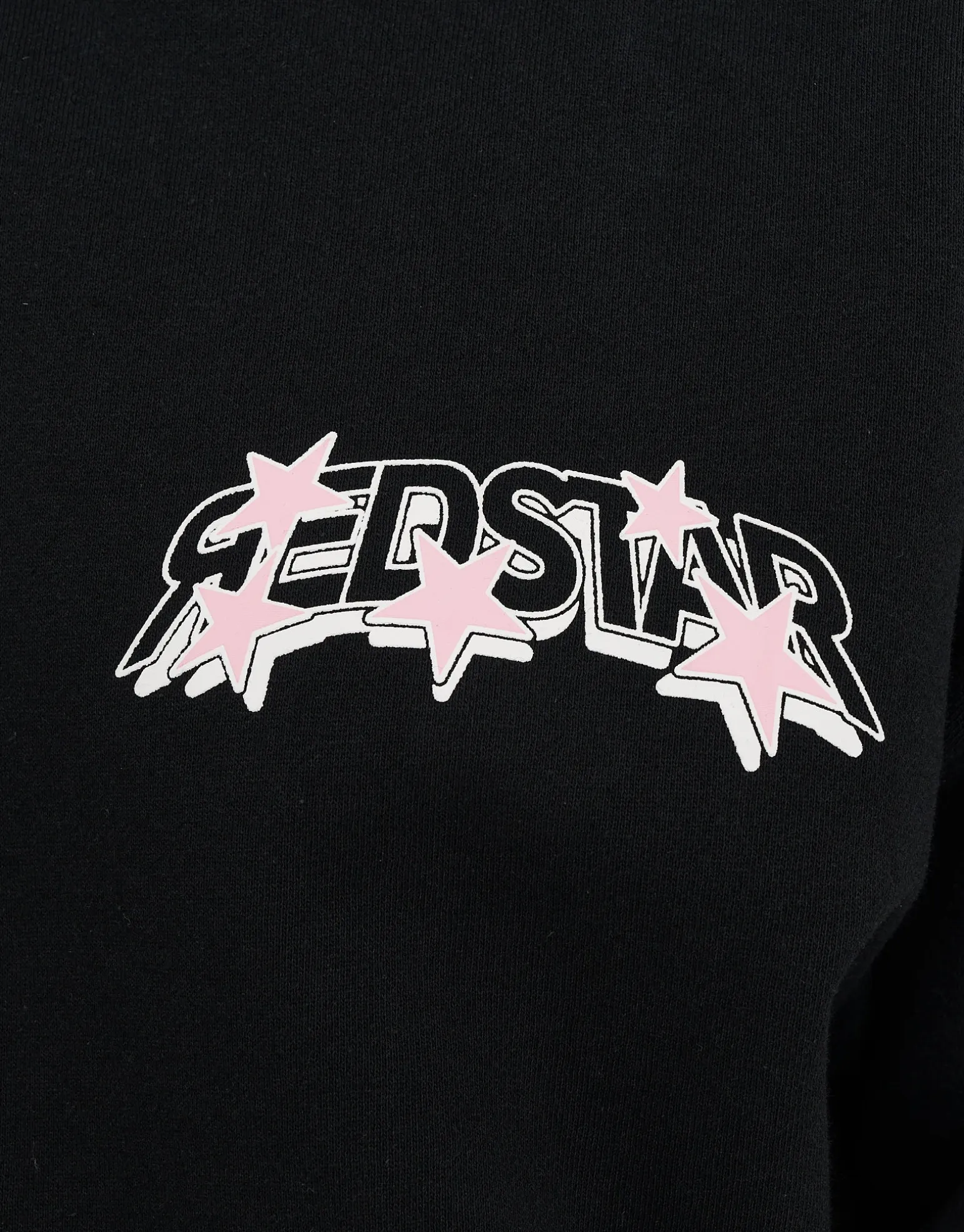 Redstar Racer Oversized Hoodie in Black