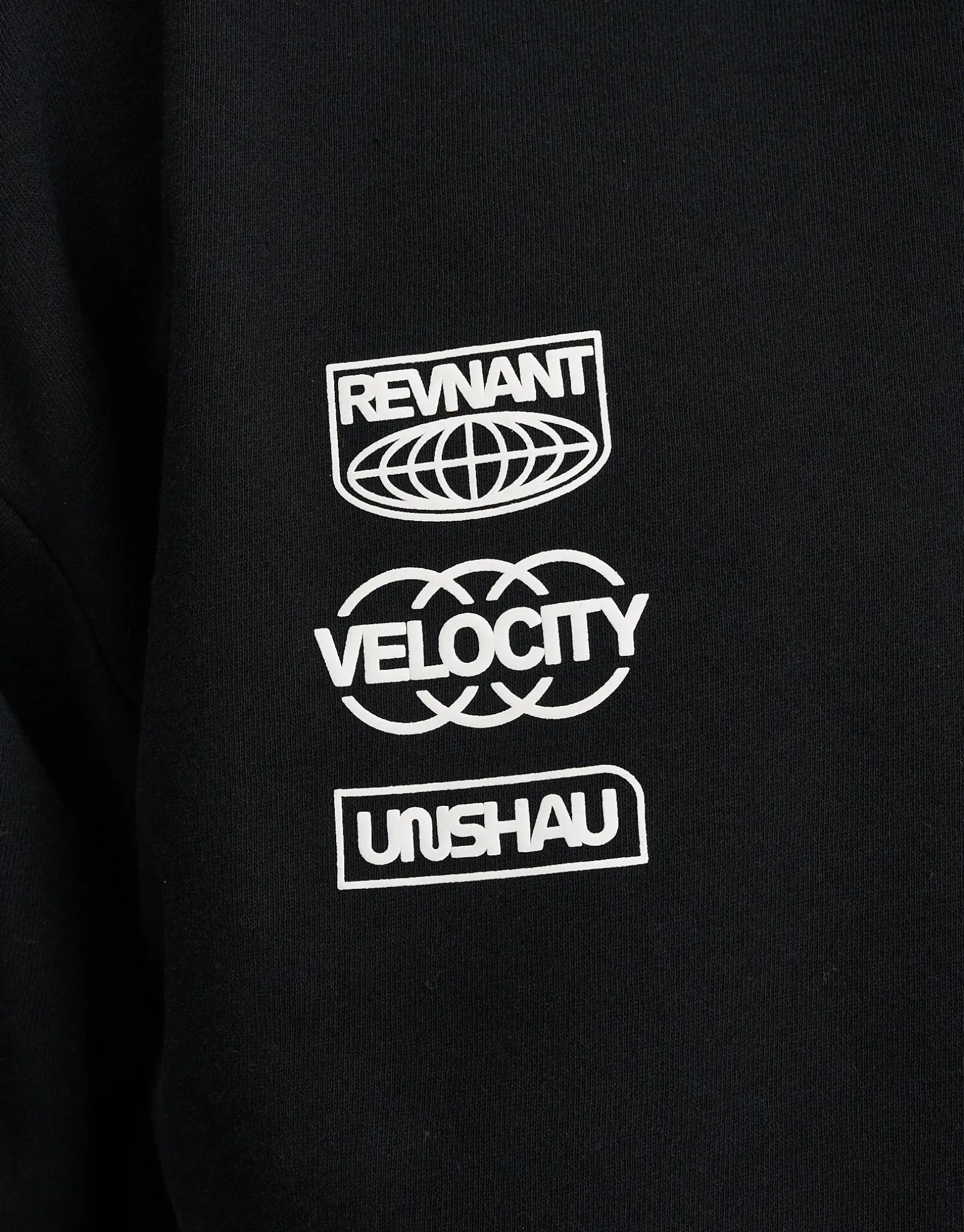 Redstar Racer Oversized Hoodie in Black