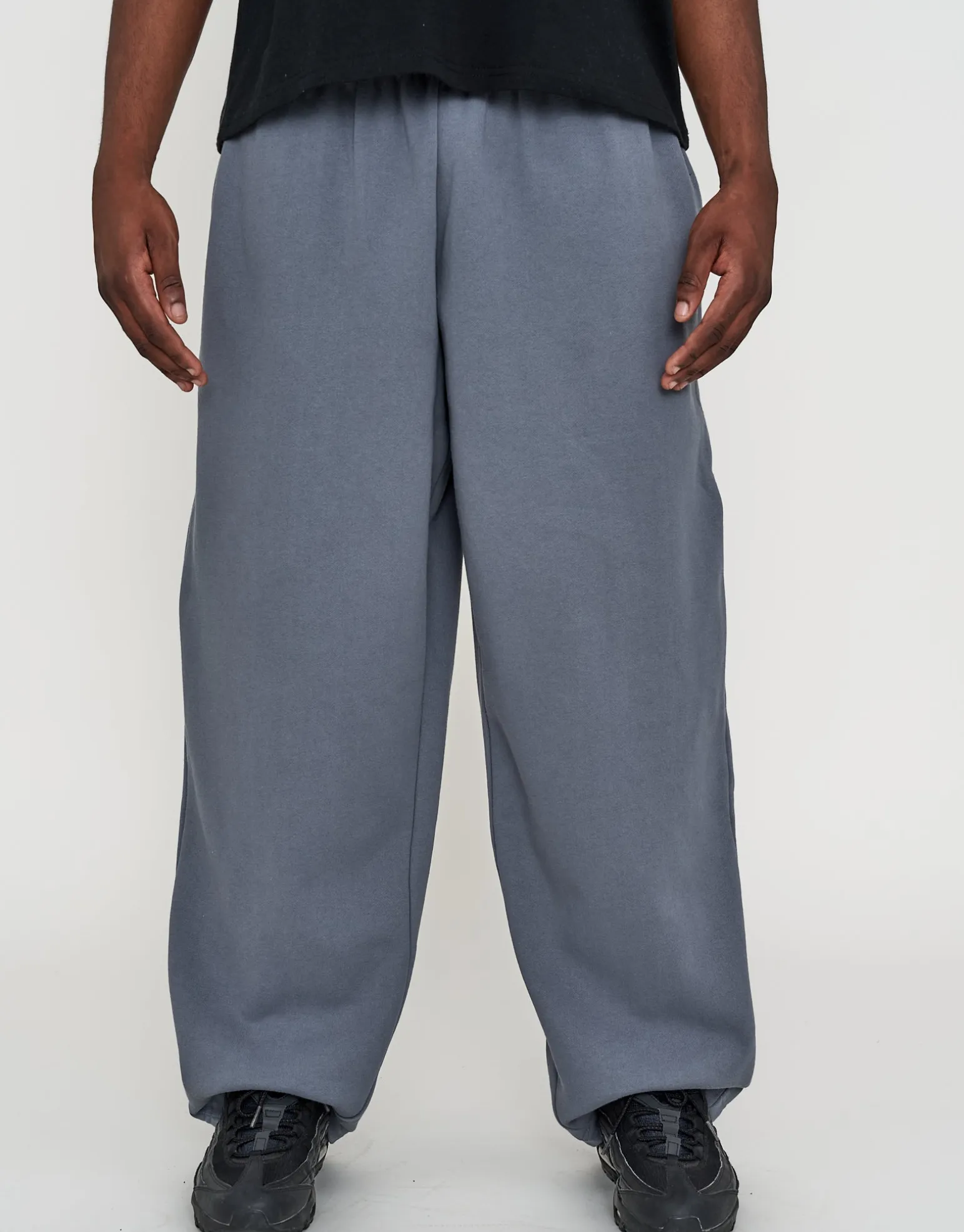 Redstar Wide Track Pants in Storm Grey