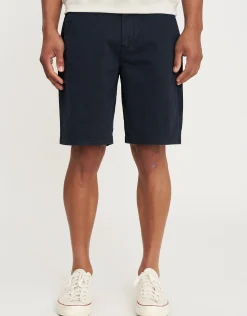 Regular Fit Stretch Chino Shorts in Stone