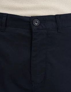 Regular Fit Stretch Chino Shorts in Stone