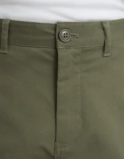 Regular Fit Stretch Chino Shorts in Navy