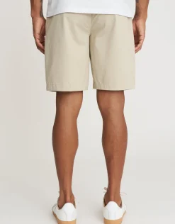 Regular Fit Stretch Chino Shorts in Khaki