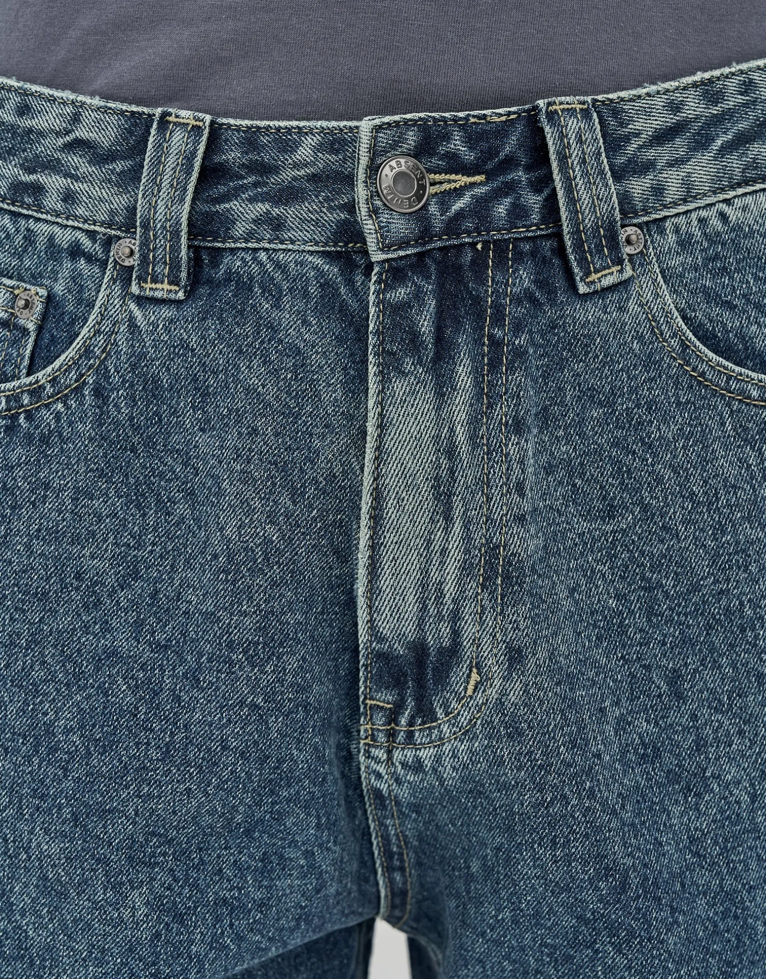 Relaxed Fit Cargo Jorts in Raw Shadow