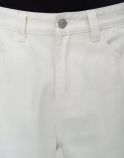Relaxed Fit Cargo Jorts in Sun Washed Blue