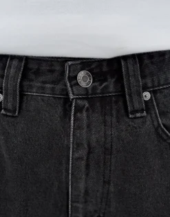 Relaxed Fit Cargo Jorts in Sun Washed Blue