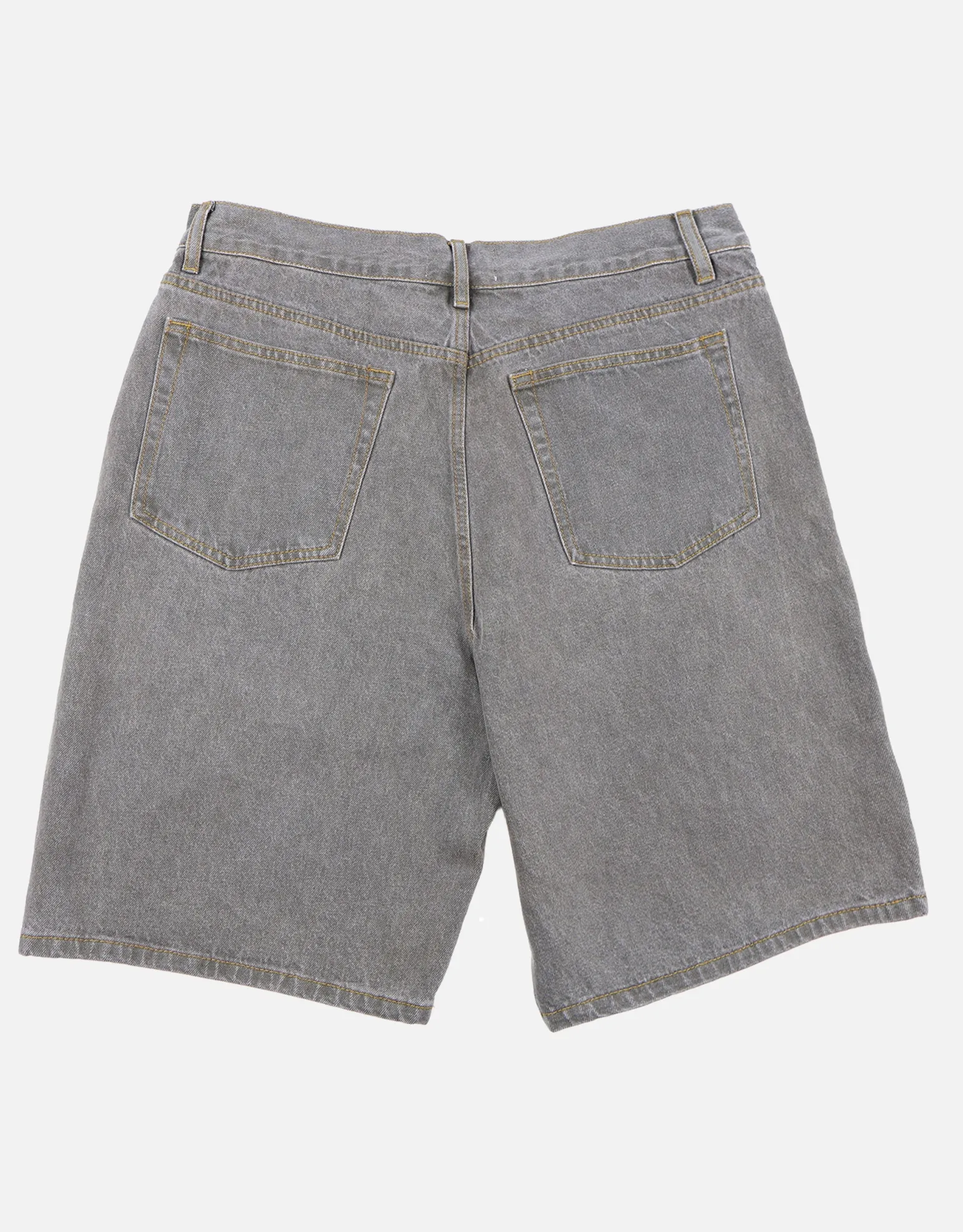 Relaxed Fit Denim Shorts in Vintage Mid Blue