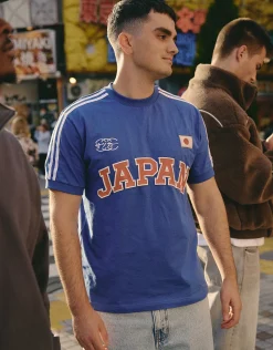 Retro France Football T Shirt in Blanc