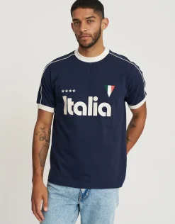 Retro Mexico Football T Shirt in Ivy