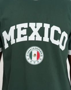 Retro Ringer Italia Football T Shirt in Eclipse