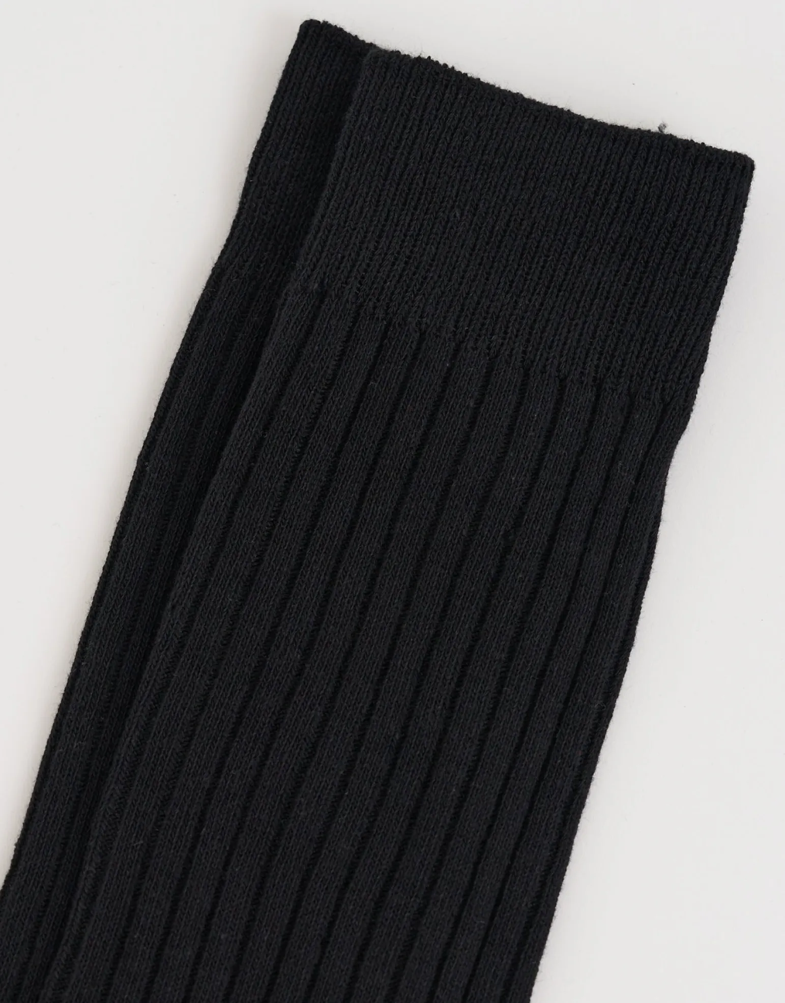 Ribbed Dress Sock in Taupe