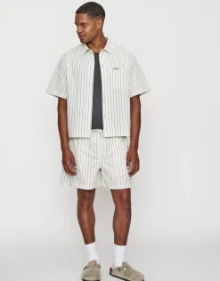 Salerno Striped Shirt in White