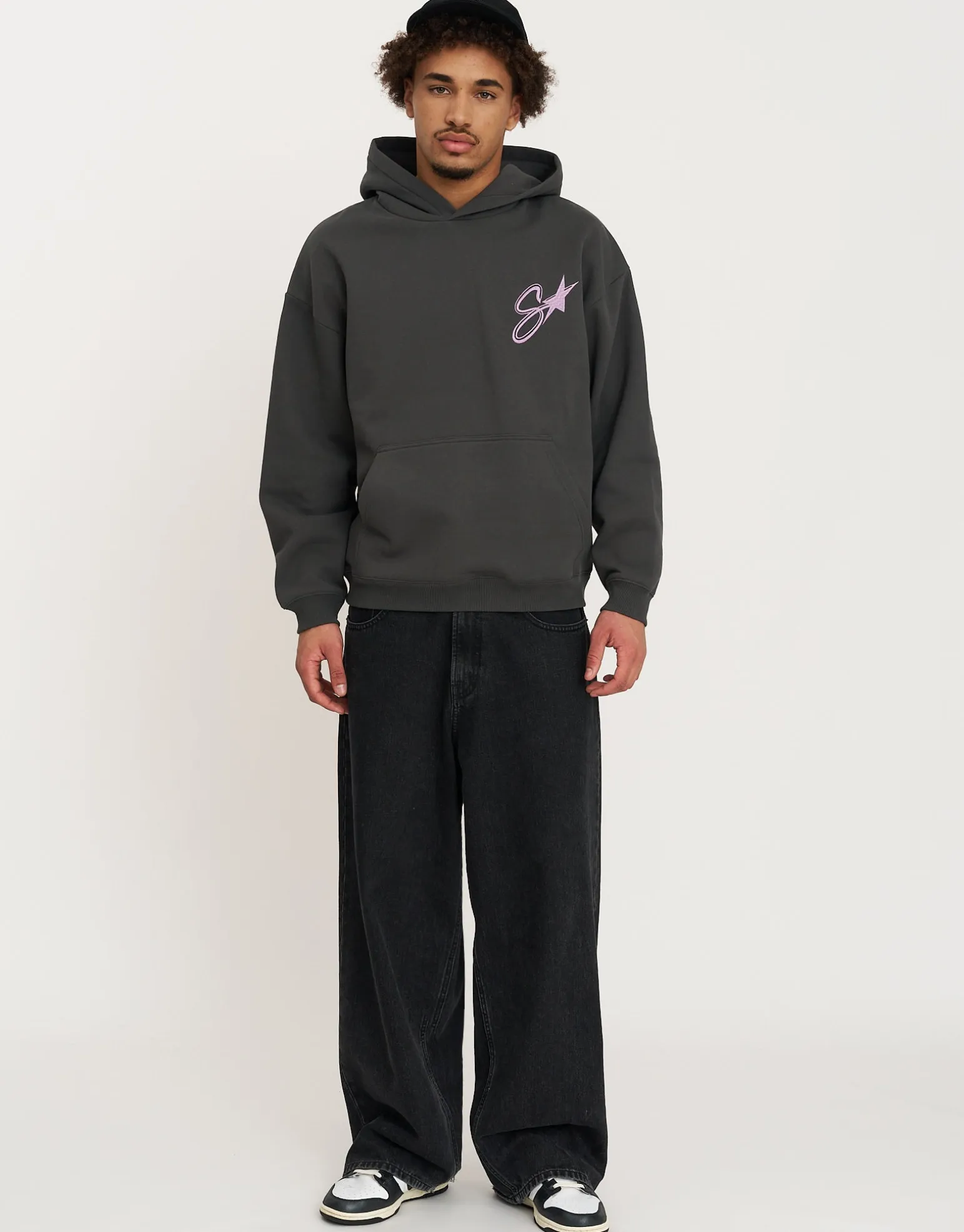 Sanctuary Hoodie in Pewter Grey