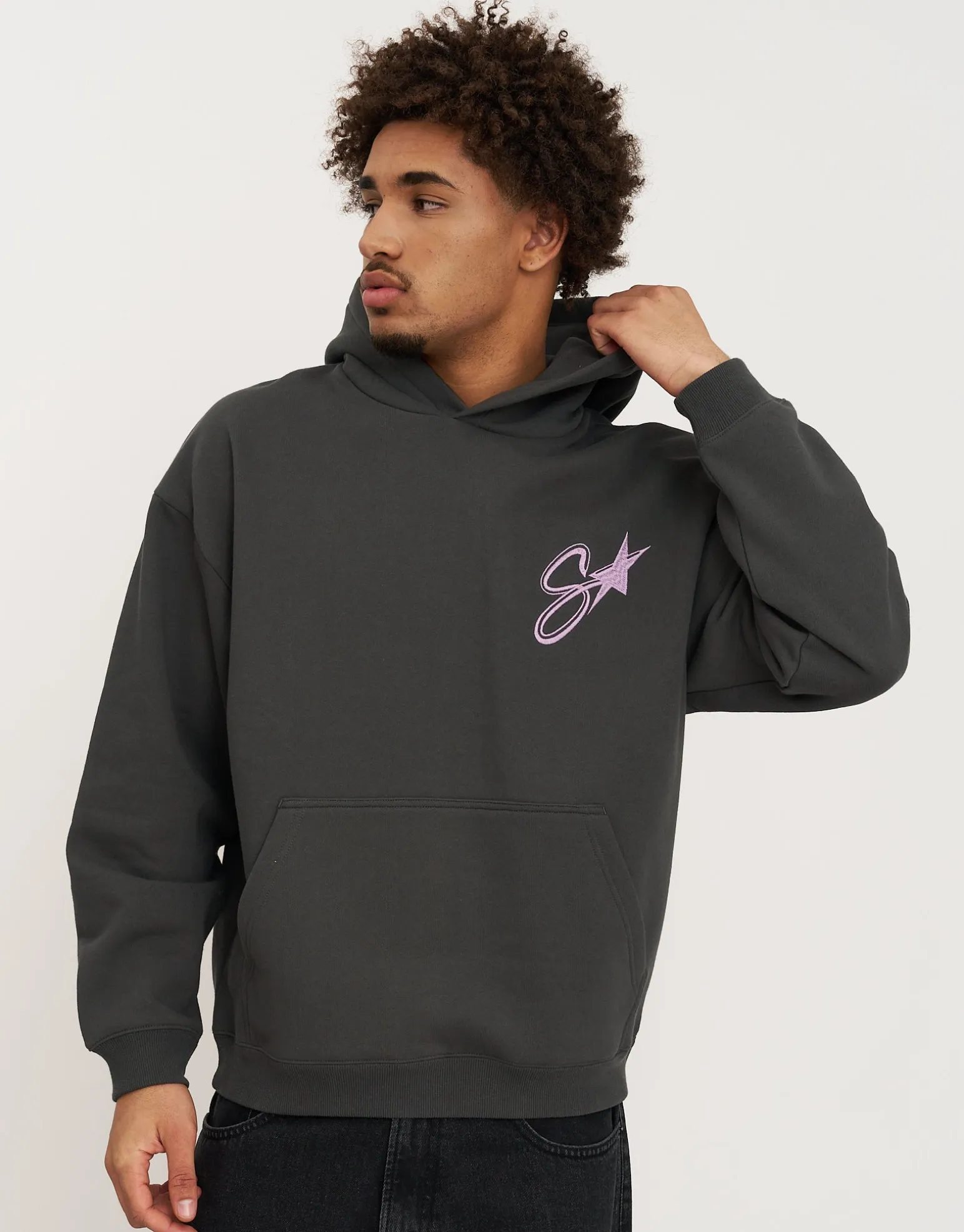 Sanctuary Hoodie in Pewter Grey