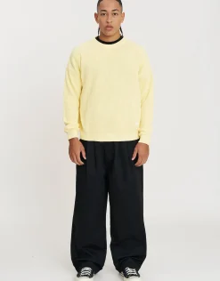 San Marino Oversized Cable Knit in Empire Yellow
