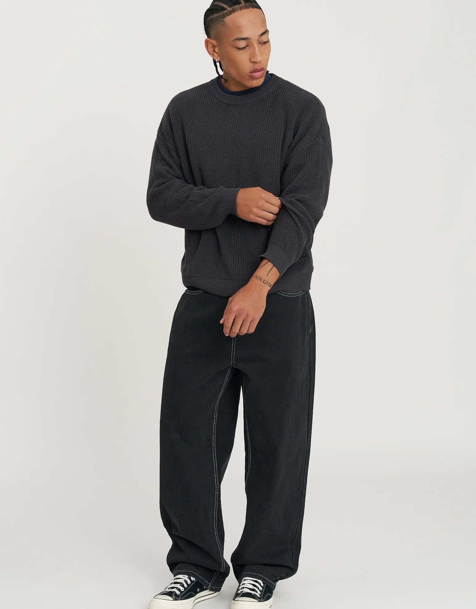 San Marino Oversized Cable Knit in Empire Yellow