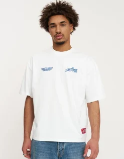 San Marino Quality Goods Tee in Blanc