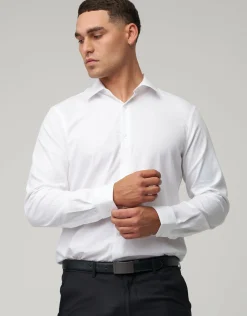 Savant Long Sleeve Premium Dress Shirt in Black