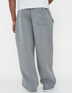 Scuba Wide Leg Track Pants in Brown