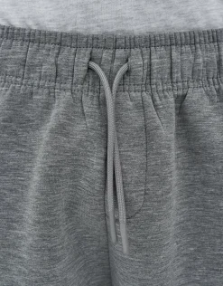 Scuba Wide Leg Track Pants in Grey Marl
