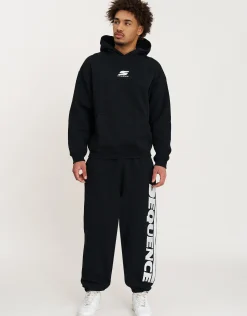 Sequence Cuffed Trackpants in Black